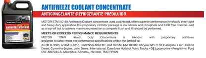 Wholesale Pallet: Antifreeze Coolant Concentrate Each Pallet 40 Boxes (6x1 Gal)